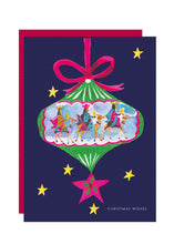 Load image into Gallery viewer, Bauble Wiseman Christmas Card