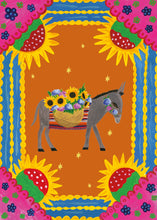Load image into Gallery viewer, Border Donkey Blank Greetings Card