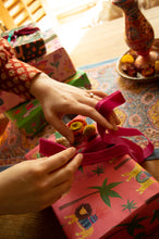 Load image into Gallery viewer, Tropical Parade Luxury Gift Wrap (Single Sheet)