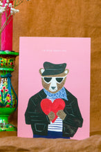 Load image into Gallery viewer, Bear With Heart Greetings Card