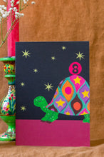 Load image into Gallery viewer, Age 8 Party Tortoise Children's Birthday Greetings Card