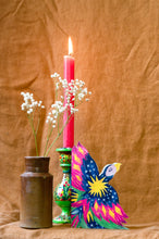 Load image into Gallery viewer, Decorative Party Parrot die-cut Greetings Card