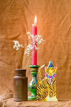 Load image into Gallery viewer, Party Tiger die-cut Greetings Card