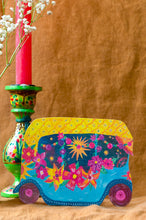 Load image into Gallery viewer, Magical Pop Up Sunshine Tuk Tuk Greetings Card