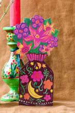 Load image into Gallery viewer, Magical Pop Up Moon Vase Greetings Card