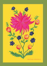 Load image into Gallery viewer, Flower Burst "Beyond Grateful" Greetings Card