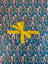 Load image into Gallery viewer, Elephant on Rainbow  Luxury Gift Wrap ( Single Sheet)