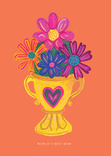 Load image into Gallery viewer, World's Best Mum Greetings Card