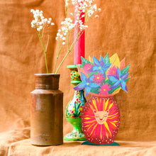 Load image into Gallery viewer, Magical Pop Up Lion Vase Greetings Card