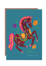 Load image into Gallery viewer, 'Proud Horse'  Greetings Card