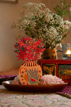 Load image into Gallery viewer, Magical Pop Up Paper Vases Greetings Cards Bundle (Set of 4 Cards)
