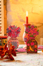 Load image into Gallery viewer, Magical Pop Up Peacock Vase Greetings Card