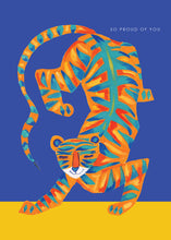 Load image into Gallery viewer, 'Proud Tiger' Greetings Card