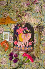 Load image into Gallery viewer, Elephant Mother and Child  Bell Jar Blank Greetings Card