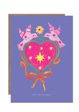 Load image into Gallery viewer, Love Birds Tied The Knot Greetings Card
