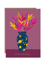 Load image into Gallery viewer, Cosmic Mum Greetings Card