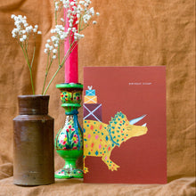 Load image into Gallery viewer, Dinosaur Stomp Children's Birthday Greetings Card