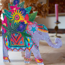 Load image into Gallery viewer, Elephant Parade die-cut Greetings Card