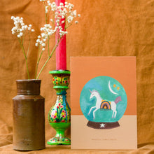 Load image into Gallery viewer, Globe Magical Unicorn Greetings Card