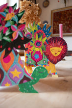 Load image into Gallery viewer, Tortoise Parade die-cut Greetings Card