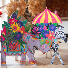 Load image into Gallery viewer, Elephant Parade die-cut Greetings Card
