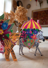 Load image into Gallery viewer, Tiger Parade die-cut Greetings Card