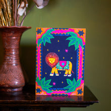 Load image into Gallery viewer, Border Lion Blank Greetings Card