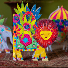 Load image into Gallery viewer, Lion Parade die-cut Greetings Card