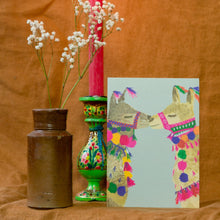 Load image into Gallery viewer, Love Llamas Blank Greetings Card