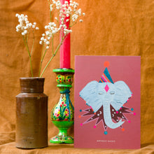 Load image into Gallery viewer, Magic Party Elephant Birthday Greetings Card