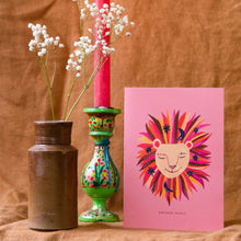Load image into Gallery viewer, Magic Party Lion Birthday Greetings Card