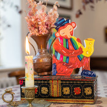 Load image into Gallery viewer, Rocking Monkey die-cut Greetings Card