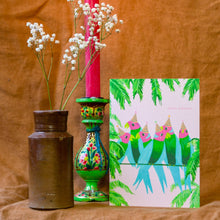 Load image into Gallery viewer, Tropical Parrot Party Birthday Greetings Card