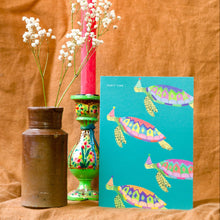 Load image into Gallery viewer, Party Turtles Birthday Greetings Card