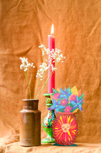 Load image into Gallery viewer, Magical Pop Up Lion Vase Greetings Card