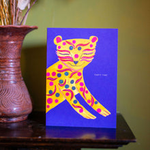 Load image into Gallery viewer, 'Decorative Tiger' Birthday Greetings Card