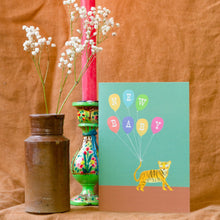 Load image into Gallery viewer, Tiger New Baby Greetings Card