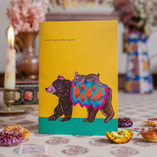 Load image into Gallery viewer, bear new baby card