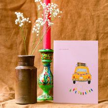 Load image into Gallery viewer, Love Bug Just Married Wedding Greetings Card