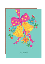 Load image into Gallery viewer, Decorative Wedding Bells Greetings Card