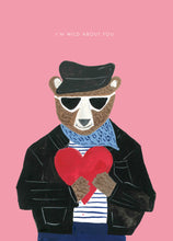 Load image into Gallery viewer, Bear With Heart Greetings Card