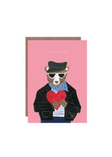 Load image into Gallery viewer, Bear With Heart Greetings Card