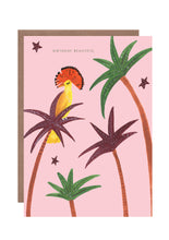 Load image into Gallery viewer, Paradise Bird beautiful birthday card