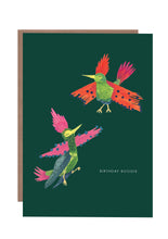 Load image into Gallery viewer, Dancing Birds Birthday Greetings Card