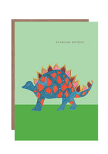 Load image into Gallery viewer, Dinosaur Roar  Children&#39;s Birthday Greetings Card
