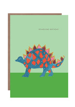 Load image into Gallery viewer, Dinosaur Roar  Children's Birthday Greetings Card