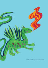 Load image into Gallery viewer, Dragon Adventure Children&#39;s Birthday Greetings  Card
