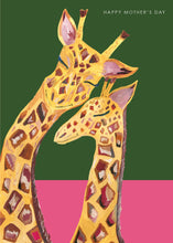 Load image into Gallery viewer, Giraffe Mother's Day Greetings Card