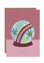 Load image into Gallery viewer, Globe Good Times Ahead Greetings Card