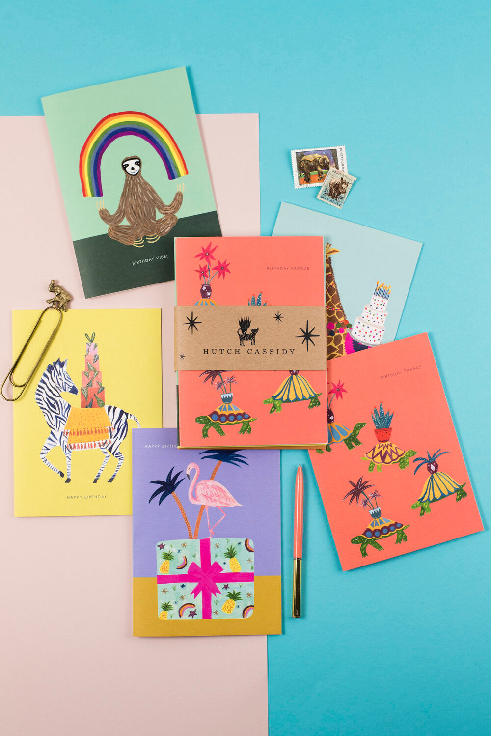 The Birthday Bundle Includes 5 Best Selling Greetings Cards